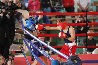 12 Mistrzostwa Polski Seniorek w Boksie Karolina Michalczuk vs Sandra Drabik