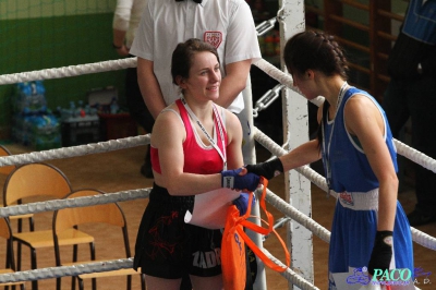 MOL Chełm 2013 :  Małgorzata Choma (Mechanik Włodawa) - Alina Szyszko (Boks Lublin)