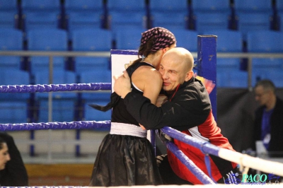 XIII MP Seniorek w Boksie Cieśla Żaneta UKS Kontra Elbląg vs Wicherska Ewelina PKB Poznań 2:1