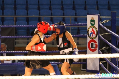 XIII MP Seniorek w Boksie Cieśla Żaneta UKS Kontra Elbląg vs Wicherska Ewelina PKB Poznań 2:1