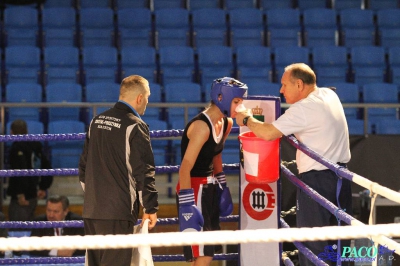 XIII MP Seniorek w Boksie Mikołajska Anna BSB Astoria Bydgoszcz vs Sibiga Klaudia Ring Sikorski ST.Wola I AB