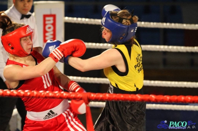 XIII MP Seniorek w Boksie Woroniecka Beata Hetman Białystok - Czech Kinga Stow.Polonia Świdnica 3:0