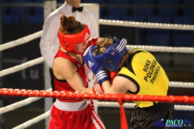 XIII MP Seniorek w Boksie Woroniecka Beata Hetman Białystok - Czech Kinga Stow.Polonia Świdnica 3:0