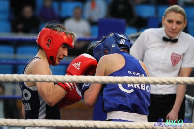 Finał 13. MP seniorek kat 54 kg: Karolina Michalczuk - Martyna Letkiewicz