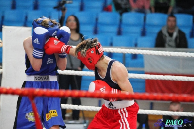 Finał 13. MP seniorek kat 54 kg: Karolina Michalczuk - Martyna Letkiewicz