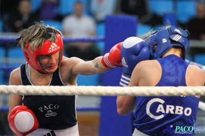 Finał 13. MP seniorek kat 54 kg: Karolina Michalczuk - Martyna Letkiewicz