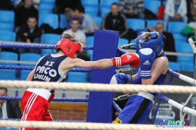 Finał 13. MP seniorek kat 54 kg: Karolina Michalczuk - Martyna Letkiewicz