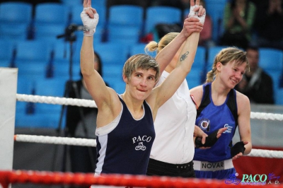 Finał 13. MP seniorek kat 54 kg: Karolina Michalczuk - Martyna Letkiewicz