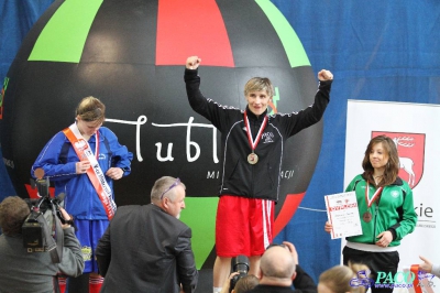 Finał 13. MP seniorek kat 54 kg: Karolina Michalczuk - Martyna Letkiewicz