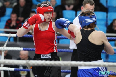 Finał 13. MP seniorek kat 64 kg: Kinga Siwa - Beata Woroniecka