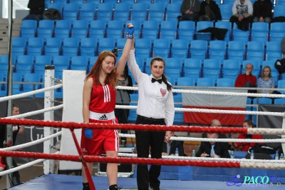 Finał 13. MP seniorek kat 69 kg: Natalia Holińska - Hanna Solecka