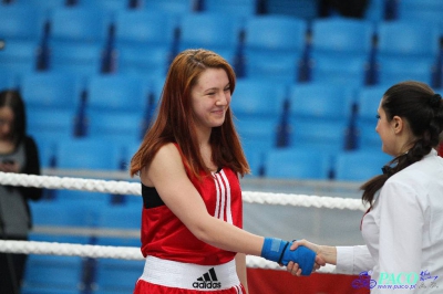 Finał 13. MP seniorek kat 69 kg: Natalia Holińska - Hanna Solecka