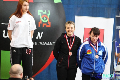 Finał 13. MP seniorek kat 69 kg: Natalia Holińska - Hanna Solecka