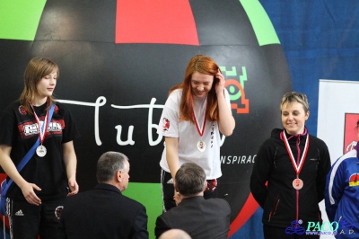 Finał 13. MP seniorek kat 69 kg: Natalia Holińska - Hanna Solecka