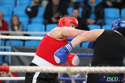 Finał 13. MP seniorek kat +81 kg: Sylwia Kusiak - Marlena Gawrońska