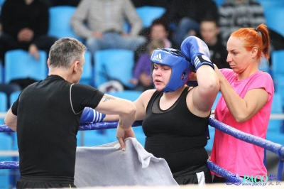 Finał 13. MP seniorek kat +81 kg: Sylwia Kusiak - Marlena Gawrońska