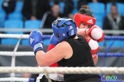 Finał 13. MP seniorek kat +81 kg: Sylwia Kusiak - Marlena Gawrońska