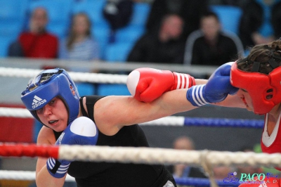 Finał 13. MP seniorek kat +81 kg: Sylwia Kusiak - Marlena Gawrońska