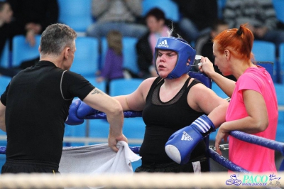 Finał 13. MP seniorek kat +81 kg: Sylwia Kusiak - Marlena Gawrońska