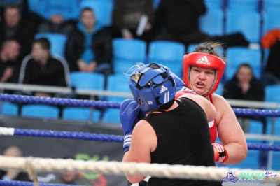 Finał 13. MP seniorek kat +81 kg: Sylwia Kusiak - Marlena Gawrońska