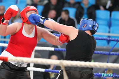 Finał 13. MP seniorek kat +81 kg: Sylwia Kusiak - Marlena Gawrońska