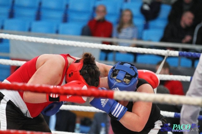 Finał 13. MP seniorek kat +81 kg: Sylwia Kusiak - Marlena Gawrońska