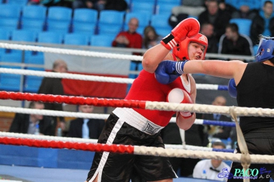 Finał 13. MP seniorek kat +81 kg: Sylwia Kusiak - Marlena Gawrońska