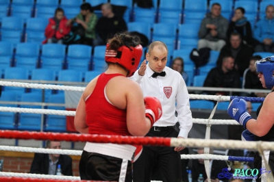 Finał 13. MP seniorek kat +81 kg: Sylwia Kusiak - Marlena Gawrońska