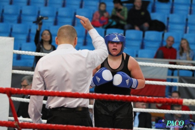 Finał 13. MP seniorek kat +81 kg: Sylwia Kusiak - Marlena Gawrońska