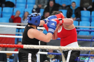 Finał 13. MP seniorek kat +81 kg: Sylwia Kusiak - Marlena Gawrońska