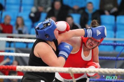 Finał 13. MP seniorek kat +81 kg: Sylwia Kusiak - Marlena Gawrońska