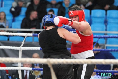 Finał 13. MP seniorek kat +81 kg: Sylwia Kusiak - Marlena Gawrońska