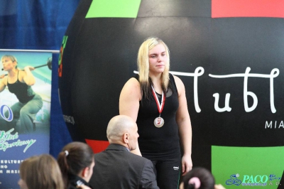 Finał 13. MP seniorek kat +81 kg: Sylwia Kusiak - Marlena Gawrońska