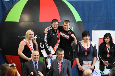 Finał 13. MP seniorek kat +81 kg: Sylwia Kusiak - Marlena Gawrońska