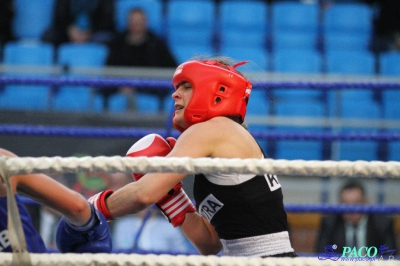 Finał 13. MP seniorek kat 57 kg: Sandra Kruk - Jadwiga Stańczak