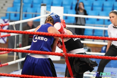 Finał 13. MP seniorek kat 57 kg: Sandra Kruk - Jadwiga Stańczak