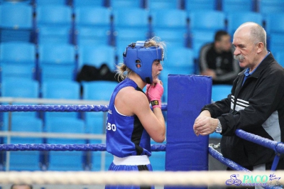 Finał 13. MP seniorek kat 57 kg: Sandra Kruk - Jadwiga Stańczak