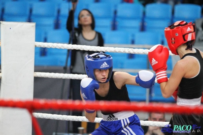 Finał 13. MP seniorek kat 51 kg: Żaneta Cieśla - Sandra Drabik