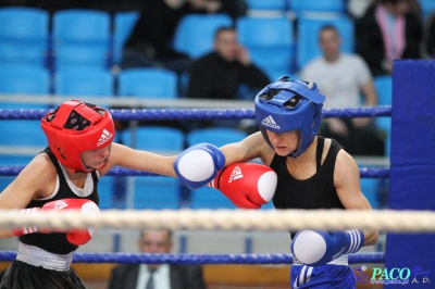 Finał 13. MP seniorek kat 51 kg: Żaneta Cieśla - Sandra Drabik