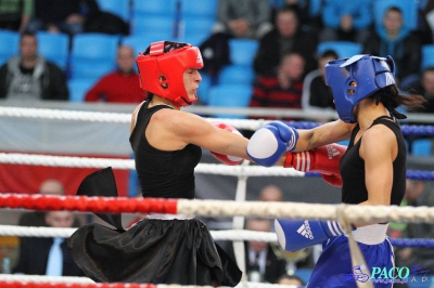 Finał 13. MP seniorek kat 51 kg: Żaneta Cieśla - Sandra Drabik