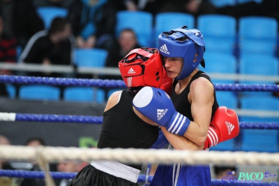 Finał 13. MP seniorek kat 51 kg: Żaneta Cieśla - Sandra Drabik