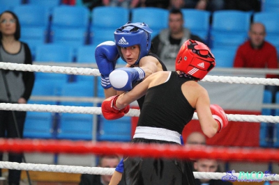 Finał 13. MP seniorek kat 51 kg: Żaneta Cieśla - Sandra Drabik