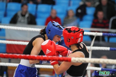 Finał 13. MP seniorek kat 51 kg: Żaneta Cieśla - Sandra Drabik