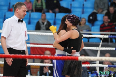 Finał 13. MP seniorek kat 51 kg: Żaneta Cieśla - Sandra Drabik