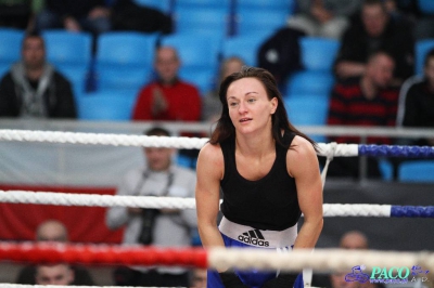 Finał 13. MP seniorek kat 51 kg: Żaneta Cieśla - Sandra Drabik