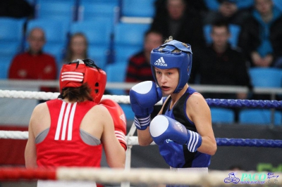 Finał 13. MP seniorek kat 48 kg: Sandra Brodacka - Patrycja Bednarek