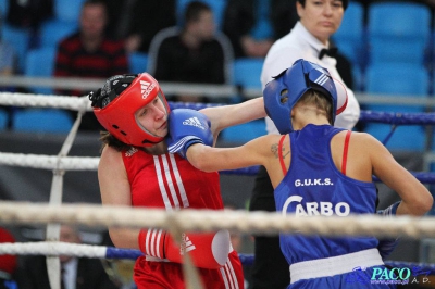 Finał 13. MP seniorek kat 48 kg: Sandra Brodacka - Patrycja Bednarek