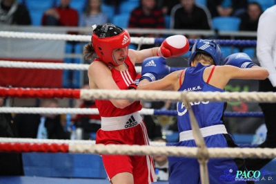 Finał 13. MP seniorek kat 48 kg: Sandra Brodacka - Patrycja Bednarek