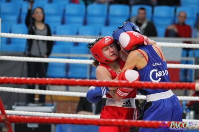 Finał 13. MP seniorek kat 48 kg: Sandra Brodacka - Patrycja Bednarek