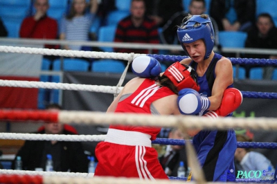 Finał 13. MP seniorek kat 48 kg: Sandra Brodacka - Patrycja Bednarek